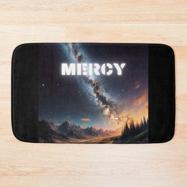 Item preview, Mercy of God in great night view at milky way happy romantic cute gifts  designed and sold by thankful-loco.