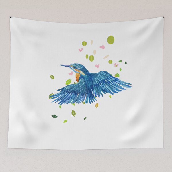 Item preview, Vividly colored kingfishers designed and sold by mikoto-K09.