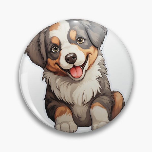 Artikelvorschau, Niedlicher Australian Shepherd-Welpe // Niedliches Welpen-Design // Niedliche Welpen-Haustier-Bandanas, Australian Shepherd-Welpen-Hundematten, Welpe-süßes Hunde-Poster entworfen und verkauft von SMARTKIT  DESIGNAGENCY.