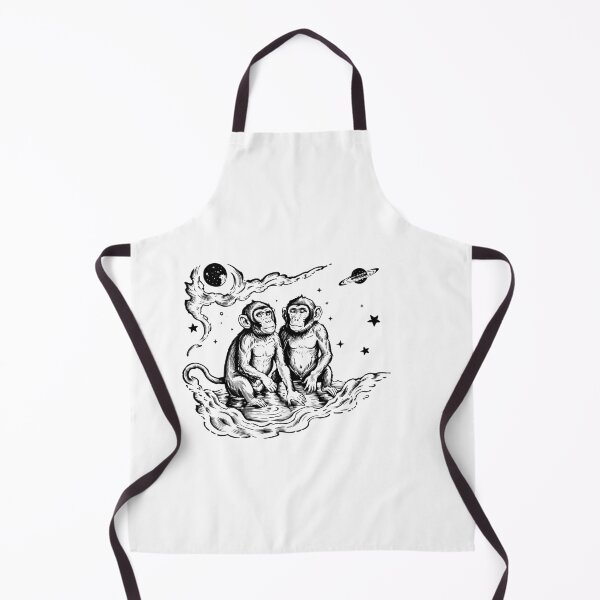 Item preview, Two Monkeys Under the Galaxy designed and sold by yilsi.