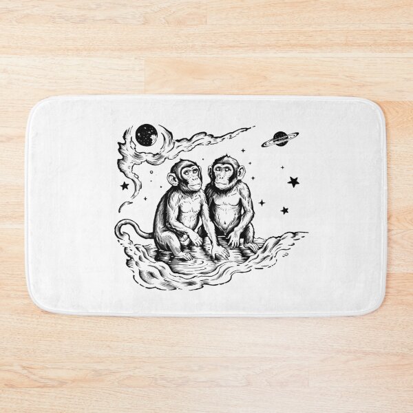 Item preview, Two Monkeys Under the Galaxy designed and sold by yilsi.