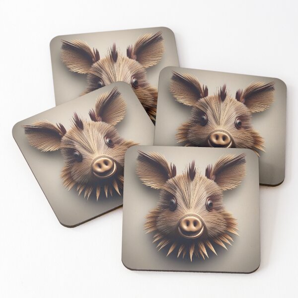 Item preview, PORTRAIT OF PORKUPINE designed and sold by PIGCASSOSAIART.