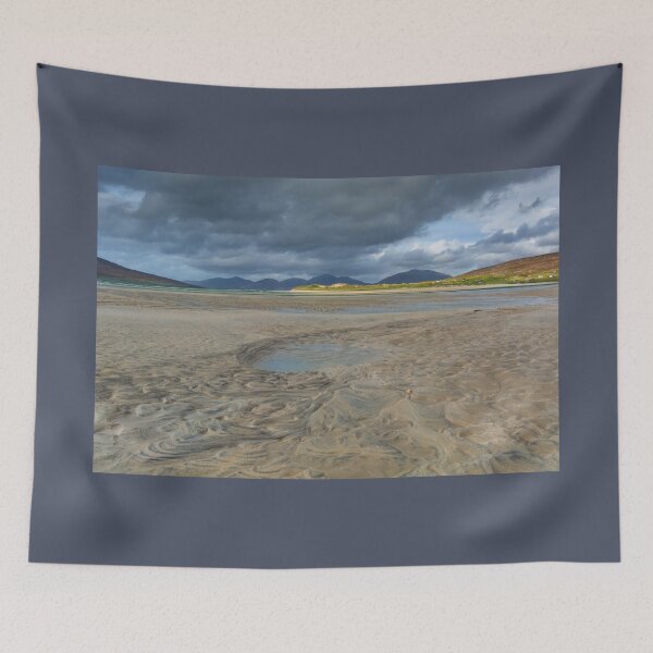 Item preview, Traigh Seilebost Gathering Clouds Isle of Harris Scotland designed and sold by PhotosEcosse.