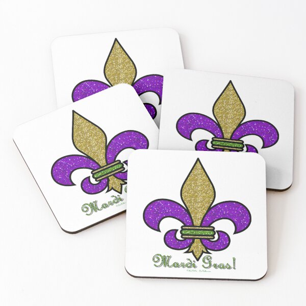 Item preview, Get Your Fleur De Lis on for Mardi Gras designed and sold by Lee Hiller Designs.