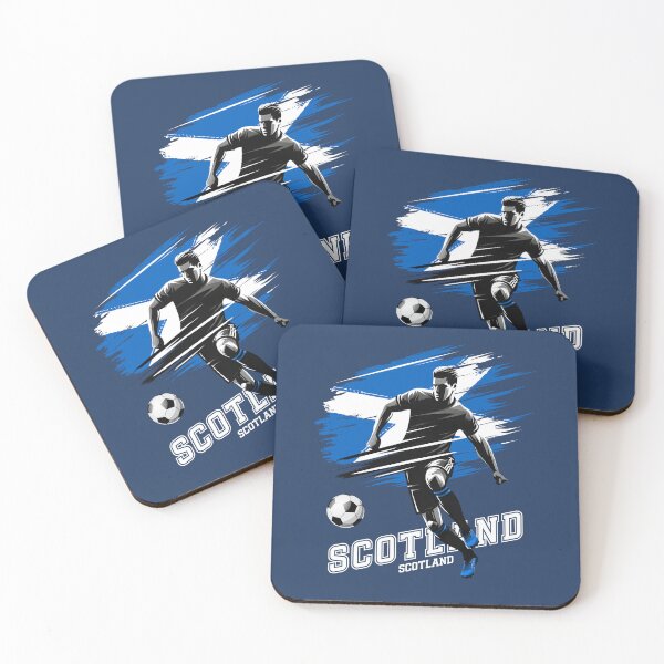 Item preview, Football Soccer Scotland Scottish Flag Banner Player Grunge designed and sold by Infinitee8hirts.