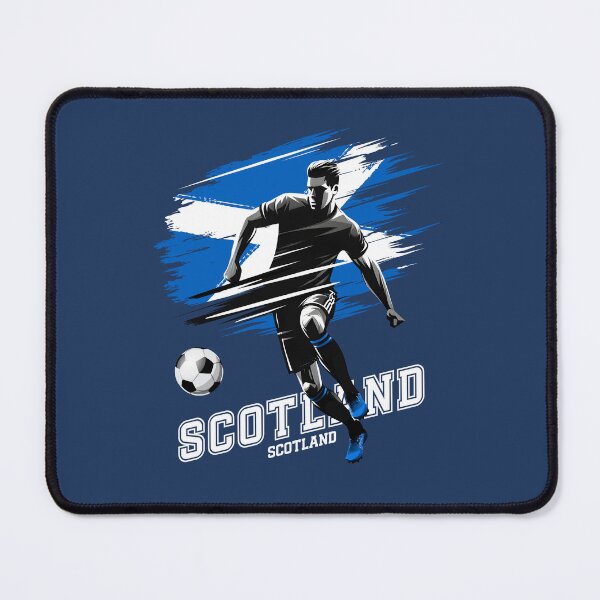 Item preview, Football Soccer Scotland Scottish Flag Banner Player Grunge designed and sold by Infinitee8hirts.