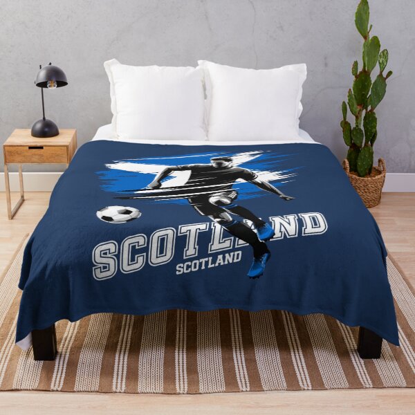 Item preview, Football Soccer Scotland Scottish Flag Banner Player Grunge designed and sold by Infinitee8hirts.