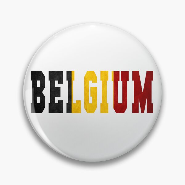 Artikelvorschau, Typografie der belgischen Landesflagge entworfen und verkauft von TravelWish.
