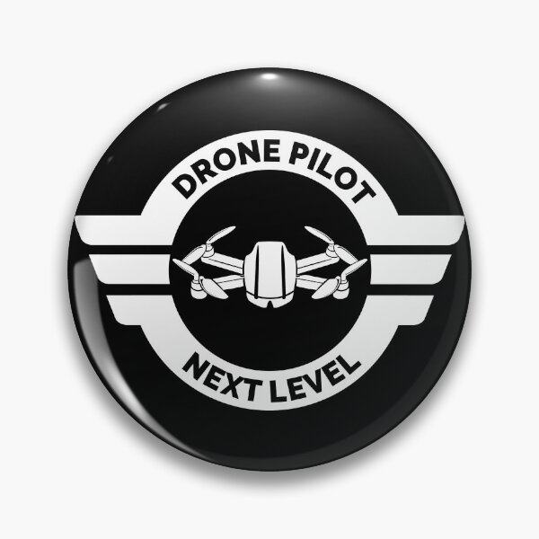 Item preview, Drone Pilot Aviation Logo Drone Symbol Emblem Illustration Graphic designed and sold by AndreMi.