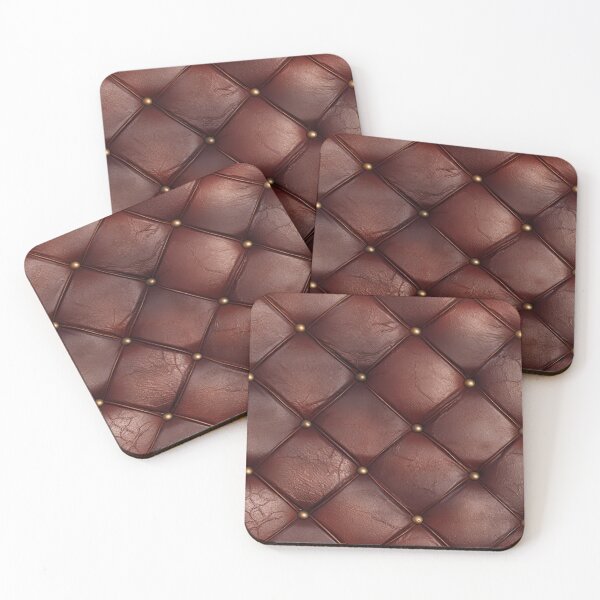 Item preview, Old Brown Leather Design designed and sold by ArtsyWishy.