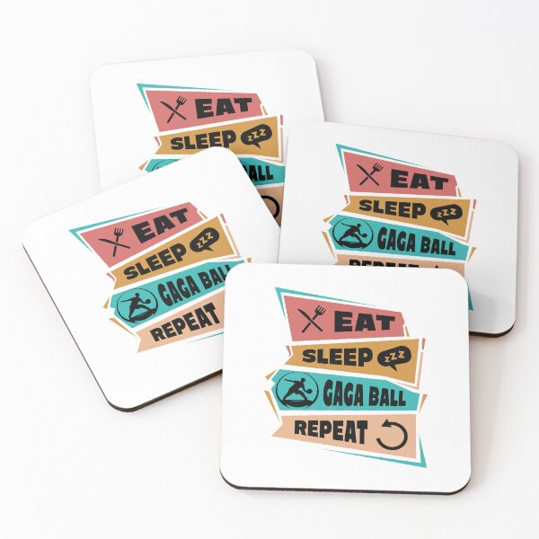 Item preview, Eat Sleep Gaga Ball Repeat designed and sold by HandicraftArt.