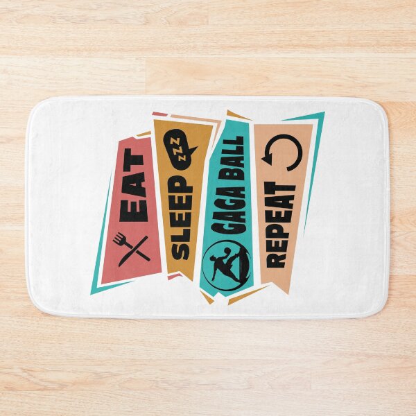 Item preview, Eat Sleep Gaga Ball Repeat designed and sold by HandicraftArt.