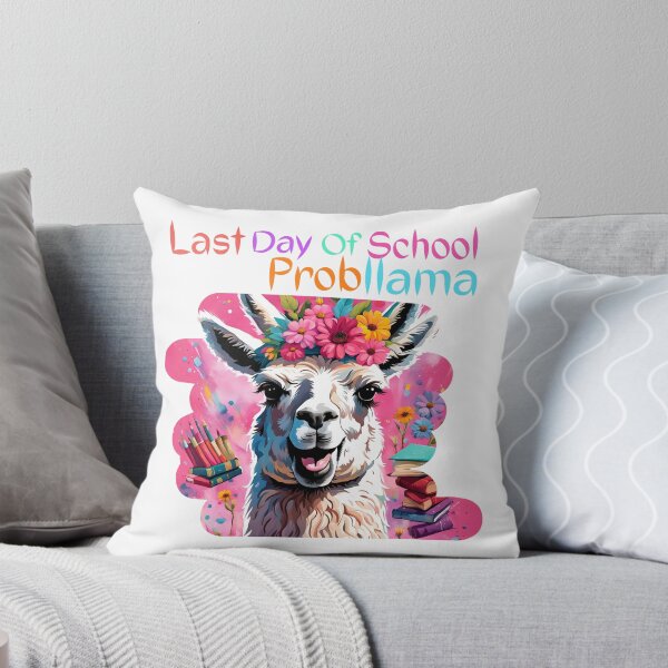 Item preview, Last day In school probllama   GCSE A level baccalaureate funny quotes weird quotes designed and sold by Coolparrotgirl.