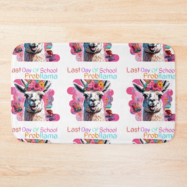 Item preview, Last day In school probllama   GCSE A level baccalaureate funny quotes weird quotes designed and sold by Coolparrotgirl.