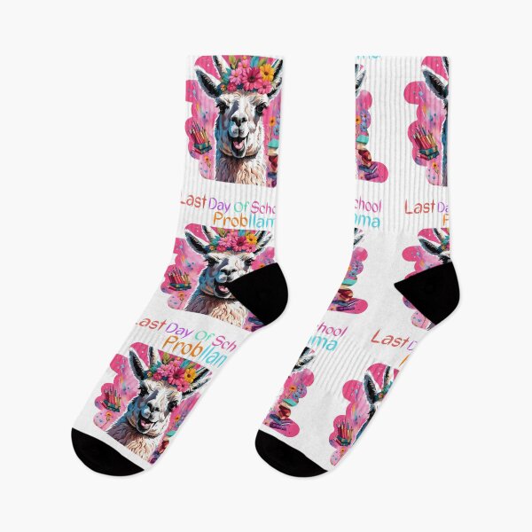 Item preview, Last day In school probllama   GCSE A level baccalaureate funny quotes weird quotes designed and sold by Coolparrotgirl.