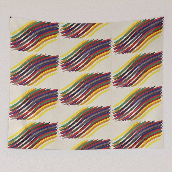 Item preview, Original art by Piero Dorazio, Op art designed and sold by Bob-Studio.