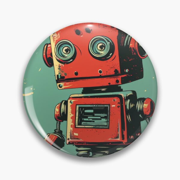 Item preview, Red Robot in a Green Candyland designed and sold by Piotrek0001.