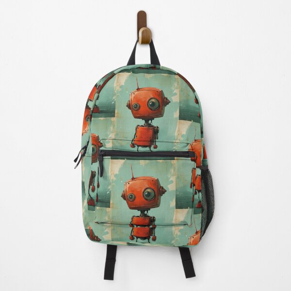 Item preview, Red Robot in a Green Candyland designed and sold by Piotrek0001.
