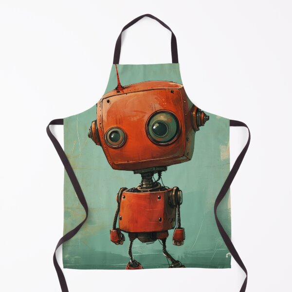 Item preview, Red Robot in a Green Candyland designed and sold by Piotrek0001.