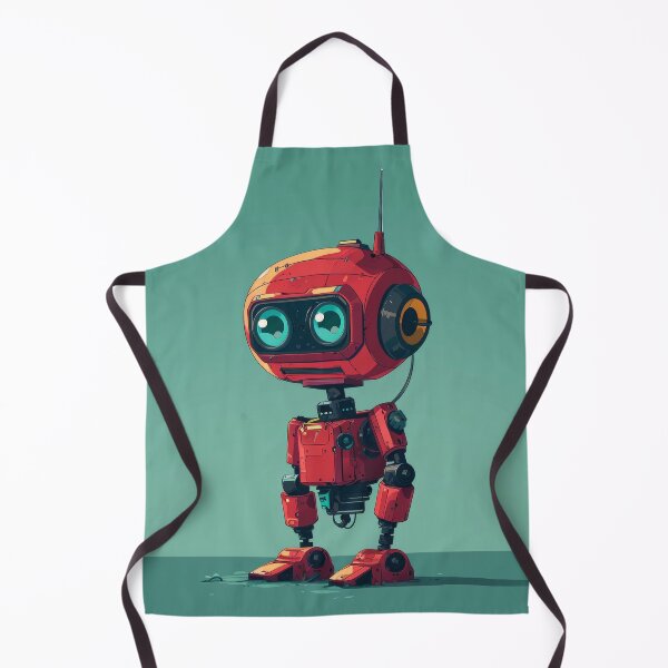 Item preview, Red Robot in a Green Candyland designed and sold by Piotrek0001.