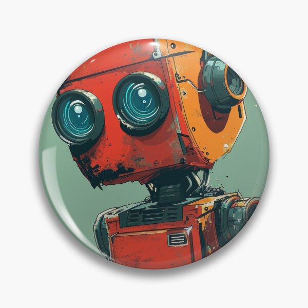 Item preview, Red Robot in a Green Candyland designed and sold by Piotrek0001.