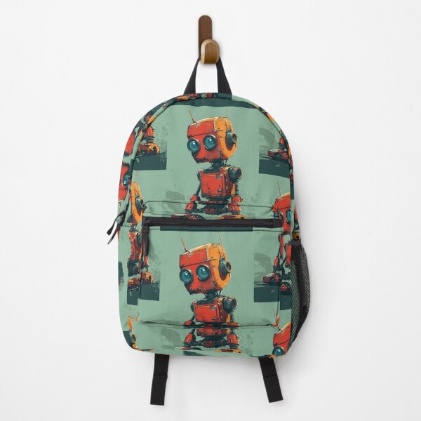 Item preview, Red Robot in a Green Candyland designed and sold by Piotrek0001.