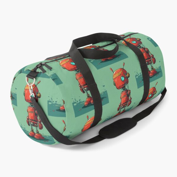 Item preview, Red Robot in a Green Candyland designed and sold by Piotrek0001.