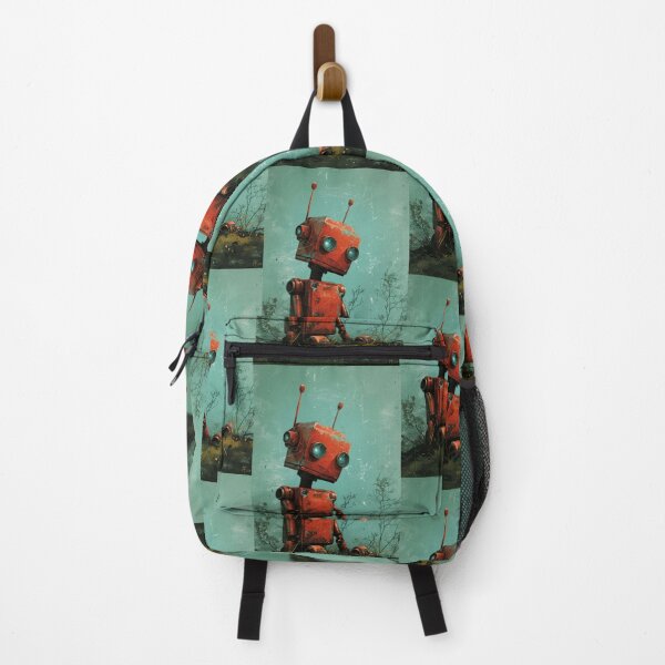 Item preview, Red Robot in a Green Candyland designed and sold by Piotrek0001.