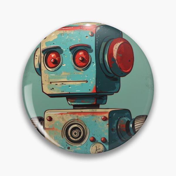 Item preview, Red Robot in a Green Candyland designed and sold by Piotrek0001.