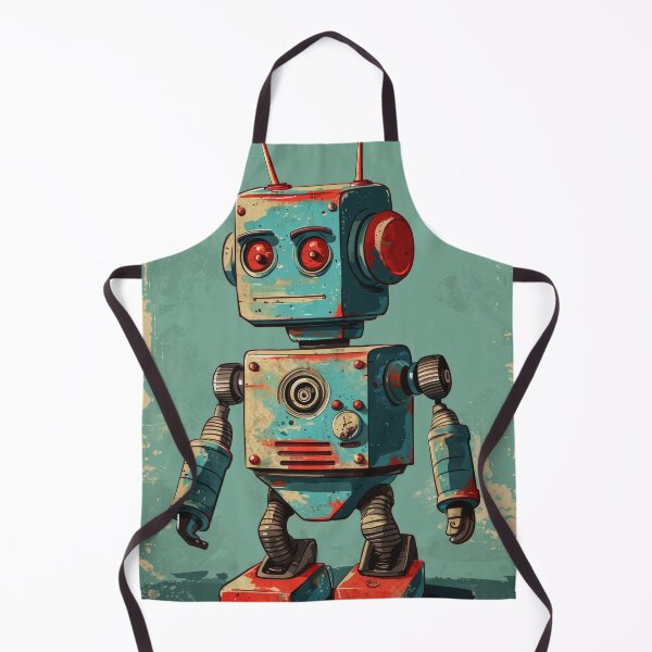 Item preview, Red Robot in a Green Candyland designed and sold by Piotrek0001.