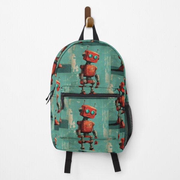 Item preview, Red Robot in a Green Candyland designed and sold by Piotrek0001.