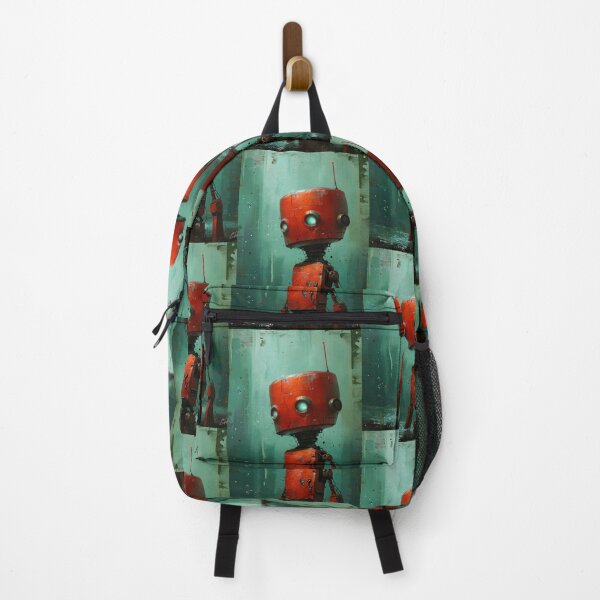 Item preview, Red Robot in a Green Candyland designed and sold by Piotrek0001.