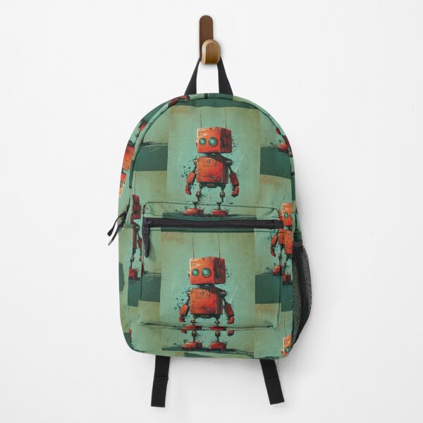 Item preview, Red Robot in a Green Candyland designed and sold by Piotrek0001.