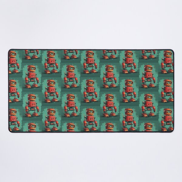 Item preview, Red Robot in a Green Candyland designed and sold by Piotrek0001.