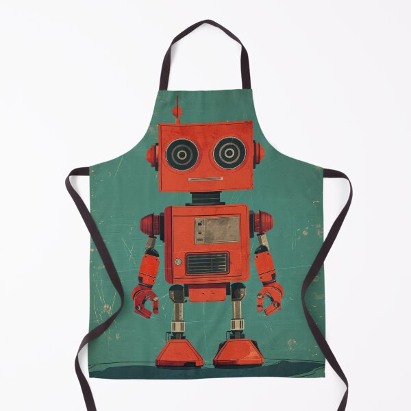 Item preview, Red Robot in a Green Candyland designed and sold by Piotrek0001.