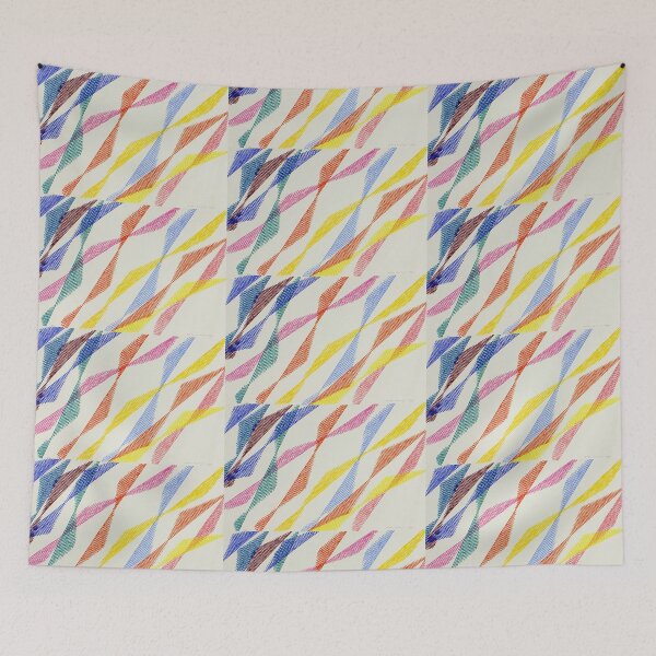 Item preview, Original art by Piero Dorazio, Op art designed and sold by Bob-Studio.