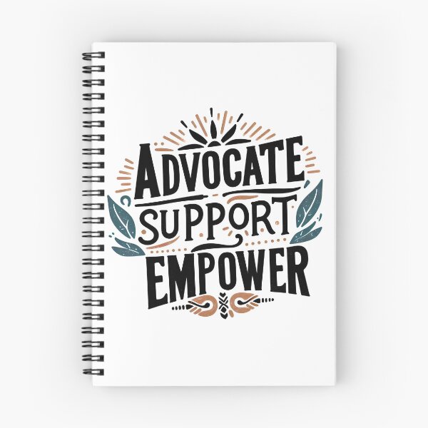 Item preview, Advocate Support Empower, typography designed and sold by maxmaj.