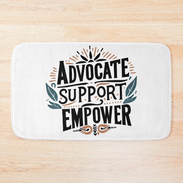 Item preview, Advocate Support Empower, typography designed and sold by maxmaj.
