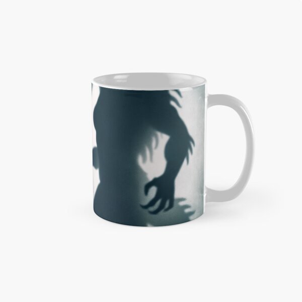 Item preview, Woman standing in front of a wall, whose shadow transforms into a fantastic beast or another figure designed and sold by AndreaMart.