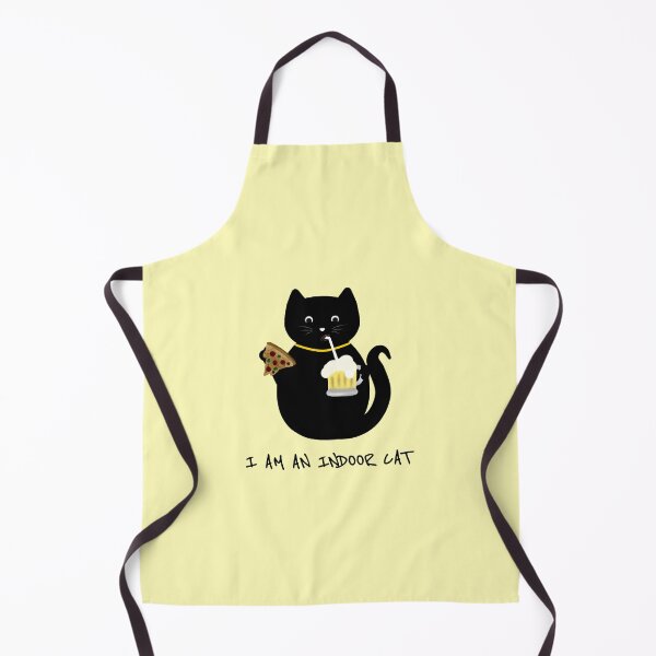 Item preview, I am an indoor cat - cute introvert cat - pizza cat designed and sold by stayartsy07.