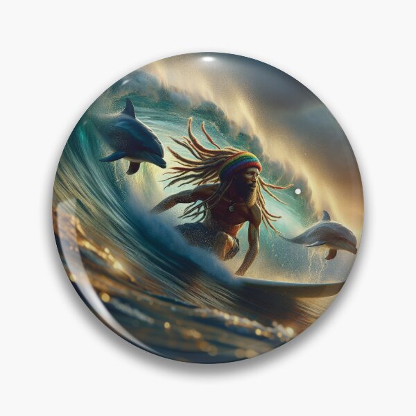 Item preview, Rastafarian Surfer designed and sold by Random Designs.
