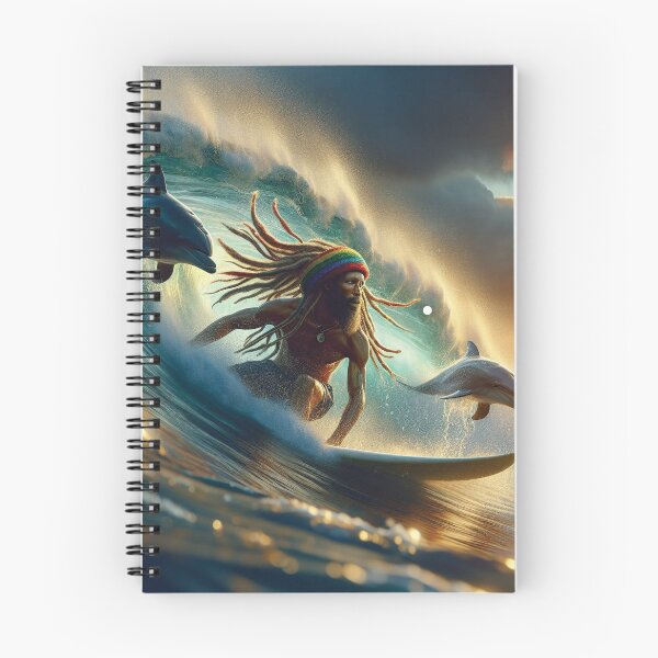 Item preview, Rastafarian Surfer designed and sold by Random Designs.