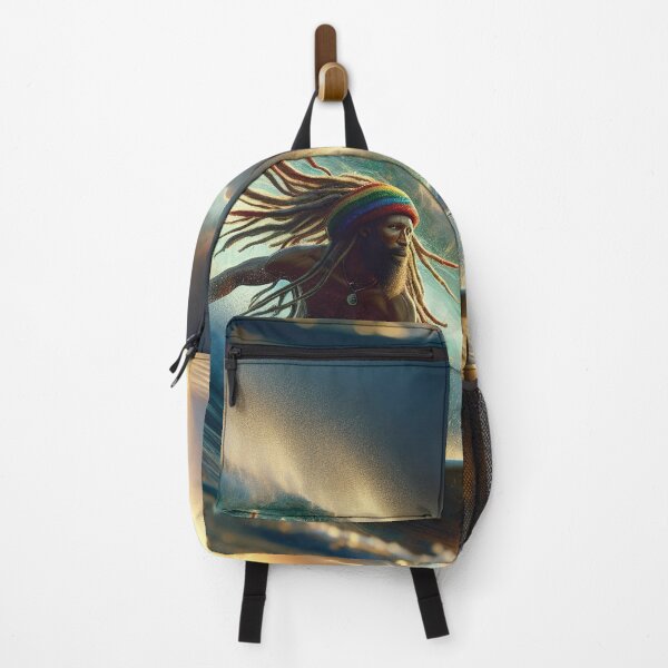 Item preview, Rastafarian Surfer designed and sold by Random Designs.