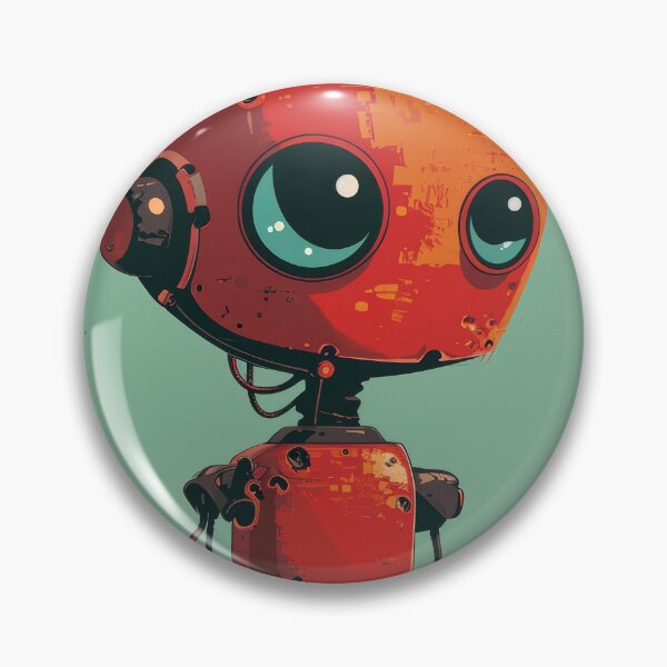 Item preview, Red Robot in a Green Candyland designed and sold by Piotrek0001.