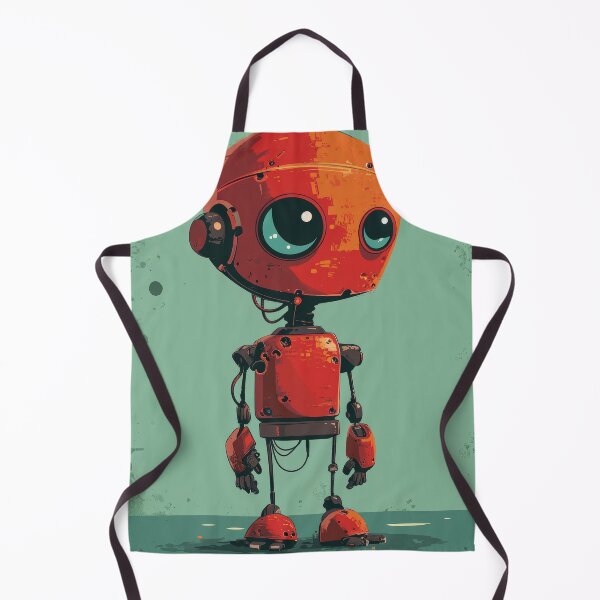 Item preview, Red Robot in a Green Candyland designed and sold by Piotrek0001.