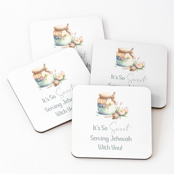 Item preview, It's so sweet serving Jehovah with you JW gift  designed and sold by Kishaprints.
