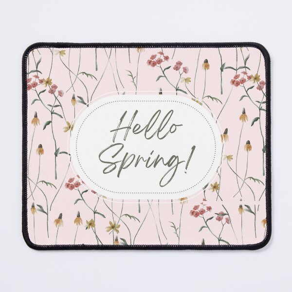 Item preview, Hello spring in pink designed and sold by Sleek Sketch Studio.