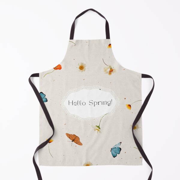 Item preview, Hello spring pattern designed and sold by Sleek Sketch Studio.