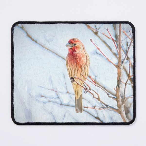 Item preview, Backyard House Finch Painterly designed and sold by Debra Martz.