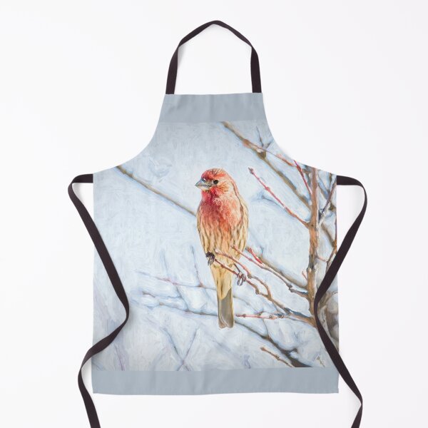 Item preview, Backyard House Finch Painterly designed and sold by Debra Martz.